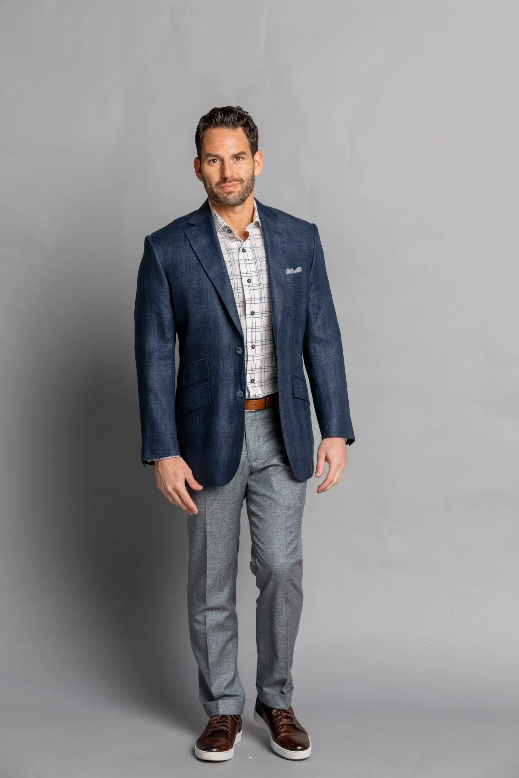 Recent Looks 4 Charcoal tuxedo rental - outdoor formal event